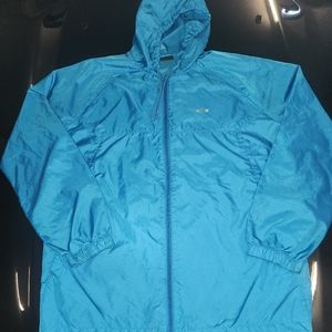 Oakley hooded packable men's windbreaker size medium color periwinkle